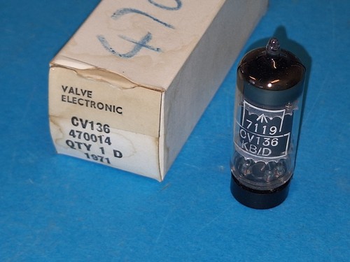 Valve cv136 el91 - valve, ~