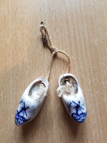 Vintage china dutch clogs - china,