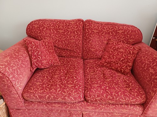 Vintage raspberry pink damask - vintage,