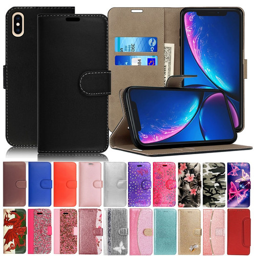 Flip leather wallet - wallet, case
