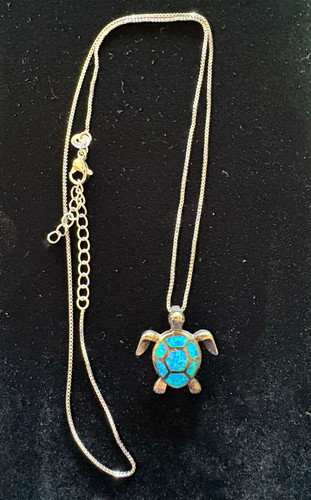 Sterling silver turtle - sterling,