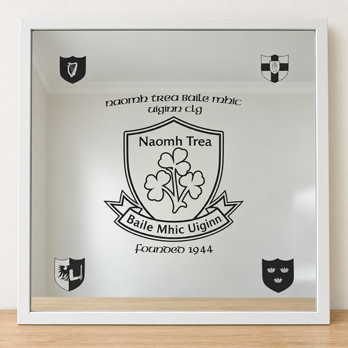 Personalised gaa club crest - personalised,