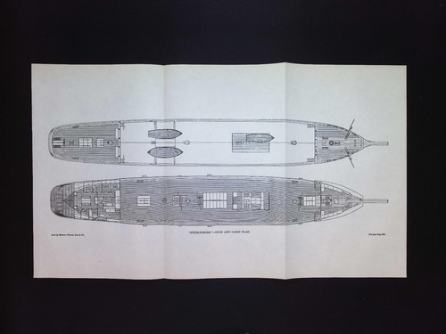 Peebleshire sailing ship plan - peebleshire,