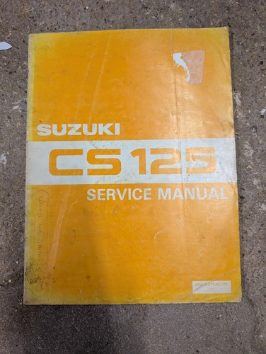 Suzuki cs125 workshop - cs125,