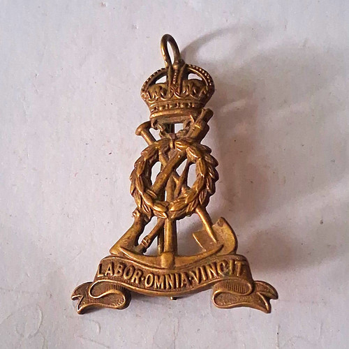 British army infantry brass - infantry,