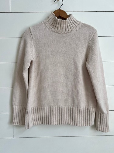 Crew cream mock neck - cream,