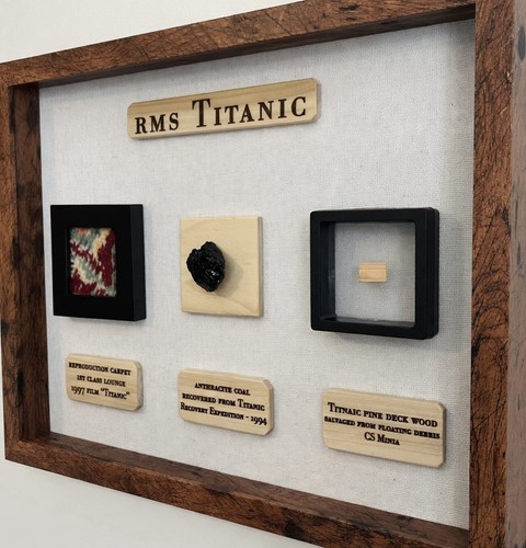 Large titanic artifact - titanic, display
