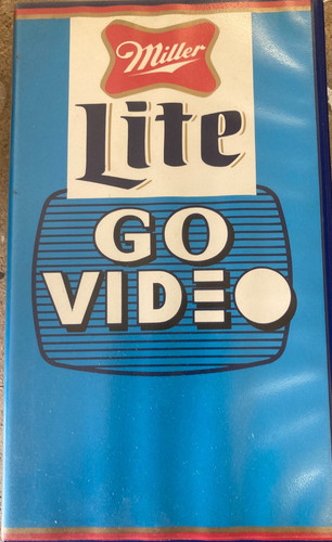 Miller light vhs promotional - vhs,