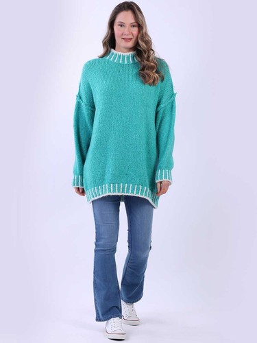 Women whipstitch knitted wooly - whipstitch,
