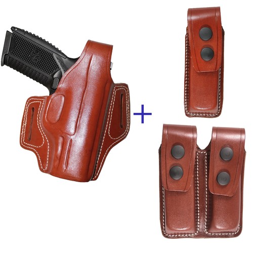 Handmade leather owb carry - owb,