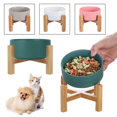 Raised dog bowl non - bowl, non-slip