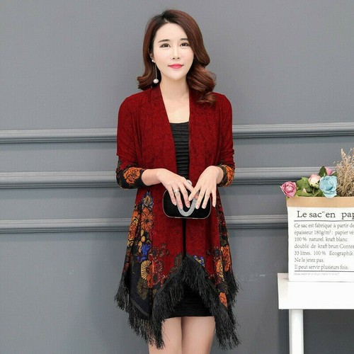 Women plus shawl coat ethnic - women,