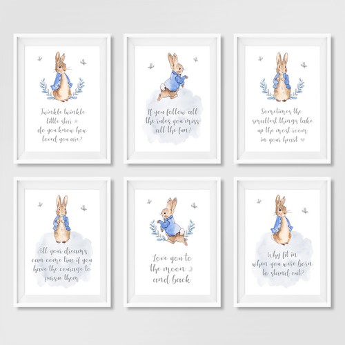 Peter rabbit quote - peter, nursery