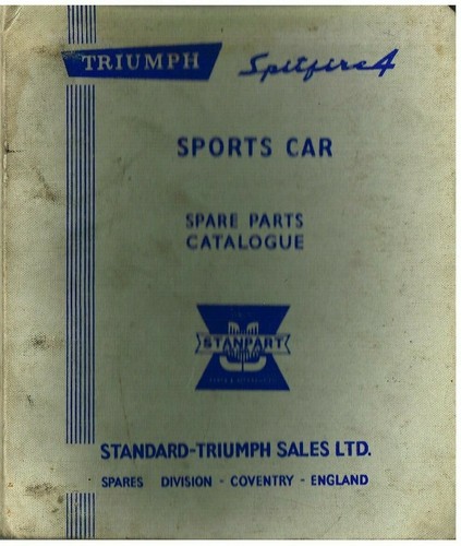 Triumph spitfire - spitfire, (mk1)