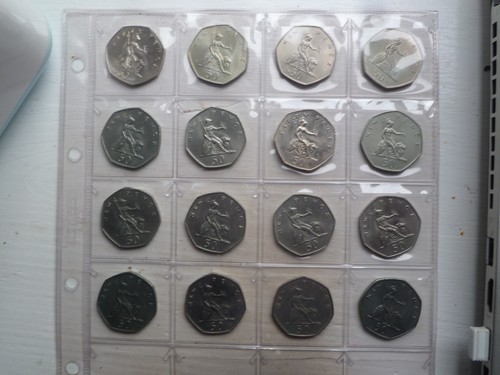 Old style decimal fifty - 16,