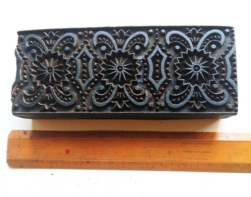 Vintage indian printing block - vintage,