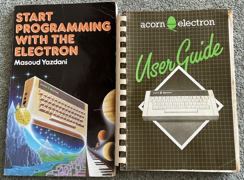 Acorn electron books - books., user