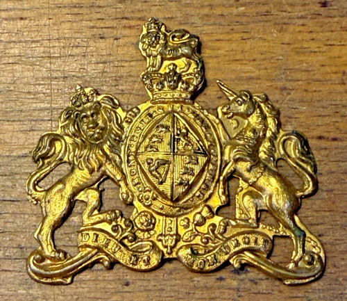 Vintage cast brass - brass, british