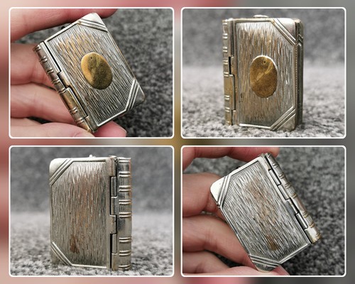 Antique combination vesta - combination, case