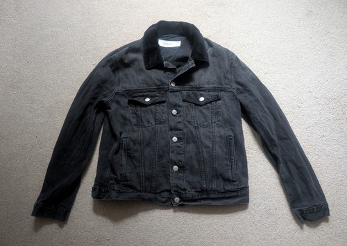 Topman classic black denim - black,