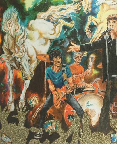 Ronnie wood art renaissance - wood,