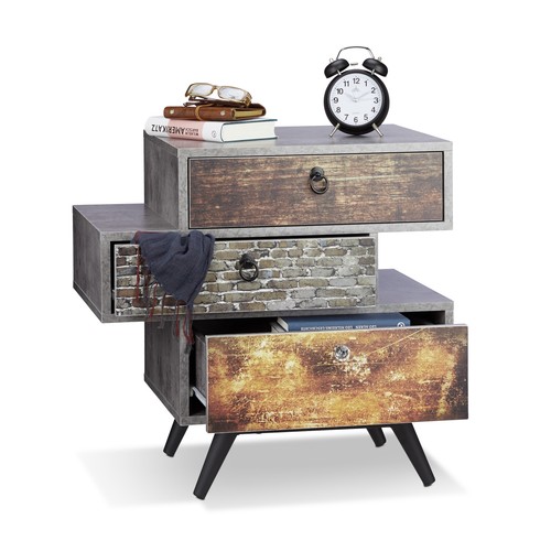 Vintage chest drawers side - of,