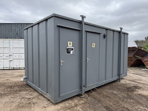 16ft portable toilet block - 16ft,
