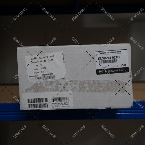 Genuine mazda tow bar wiring - mazda,
