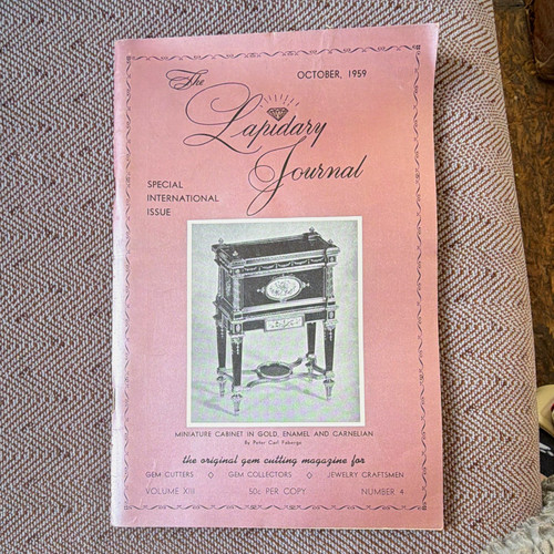The lapidary journal oct - journal, 1959