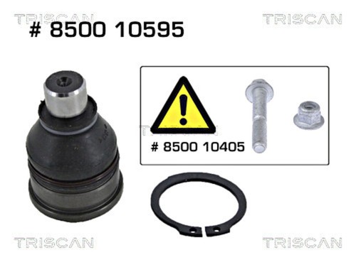 Triscan support guide - support, joint