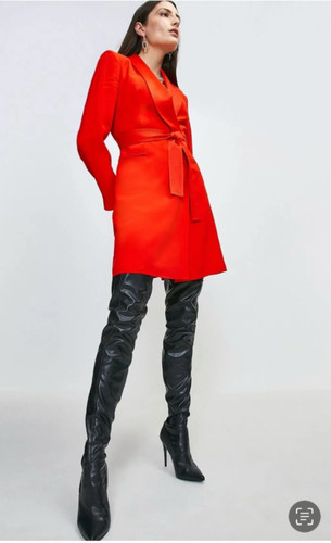 Karen millen red tuxedo - millen,