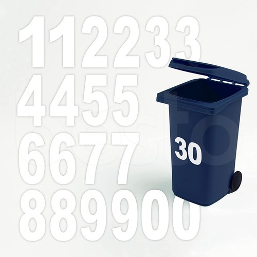 Wheelie bin numbers - wheelie,