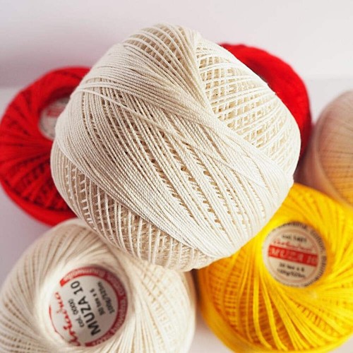 Luxurious feel cotton crochet - feel,