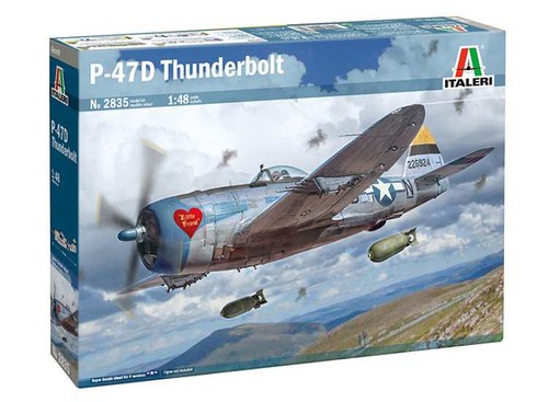 Italeri it2835 p - 1/48, p-47d