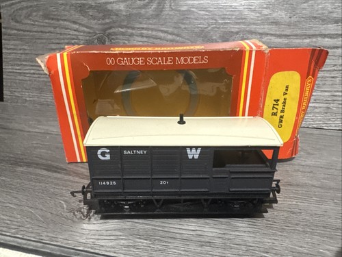 Hornby r714 gwr brake wagon - hornby,