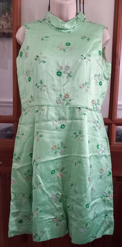 Vtg 60s satin lurex - vtg,