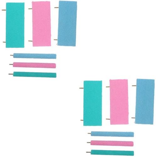 Assorted color parrot perch - color,
