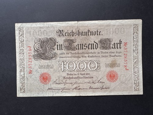 German 1000 mark pre wwi - 1000, wwii