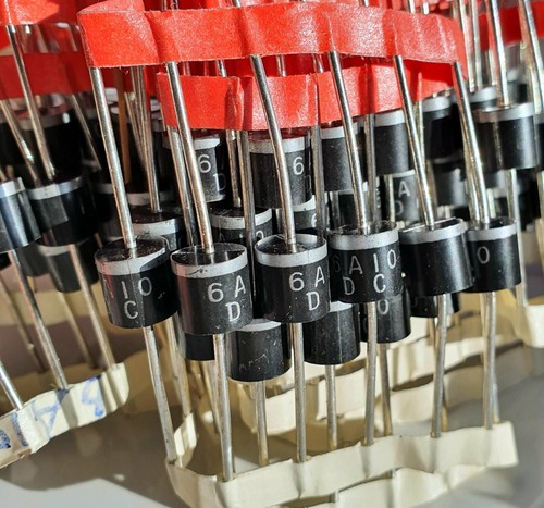 4pcs 6a10 silicon rectifier - [4pcs],