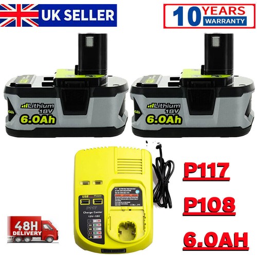 18v 0ah lithium battery - 2x,
