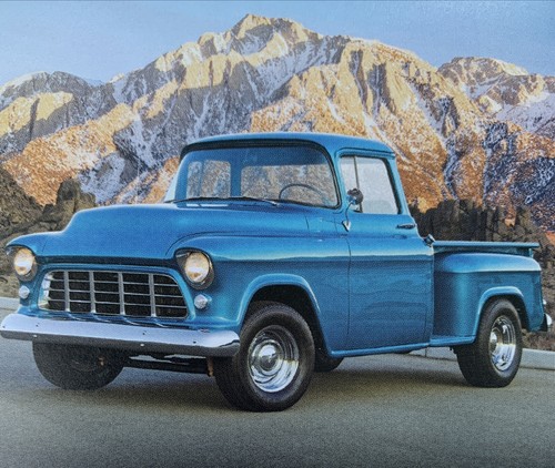 1955 chevrolet pickup - chevrolet, truck