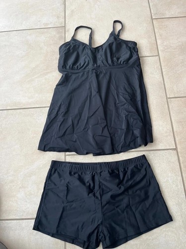 Flyily black tankini swim - flyily, set