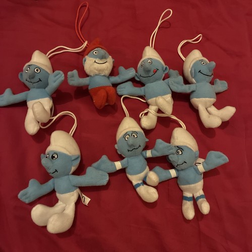 Mcdonald smurfs toys - 7, x