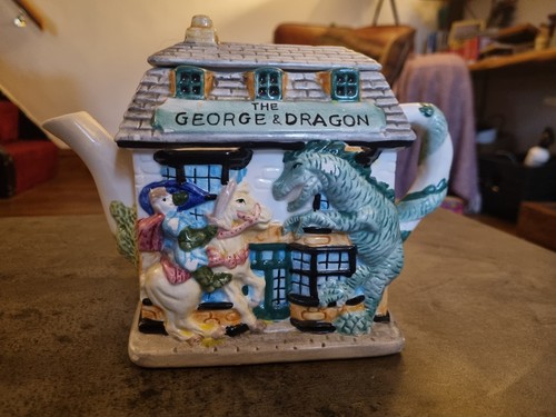 George and dragon ceramic - george,