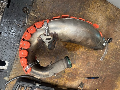 Ktm125exc front exhaust - ktm125exc,