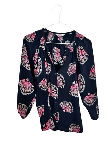 Tucker silk top