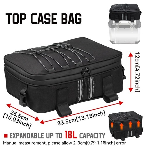 Motorcycle helmet tail bag - motorcycle,
