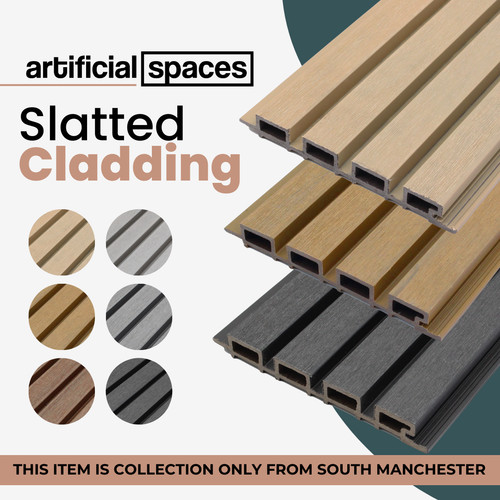 Slatted cladding boards 2 5m - cladding,