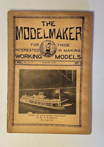 The model maker - model, magazine