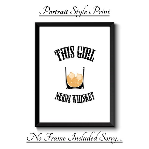 Whiskey quote print - whiskey,